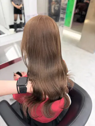 カラー 透明感ベージュ🎀 Anju/渋谷🎀のヘアスタイル