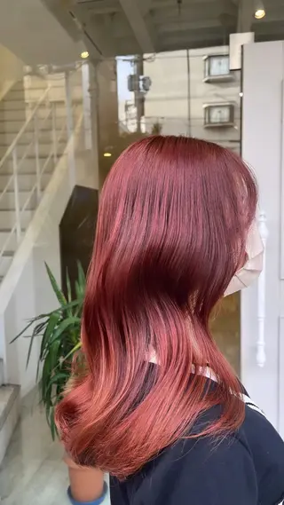 セミロング Tidehair茨木 Riruのヘアスタイル