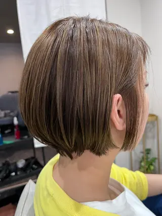 ショート カラー liL  hair サトウリョウタのヘアスタイル