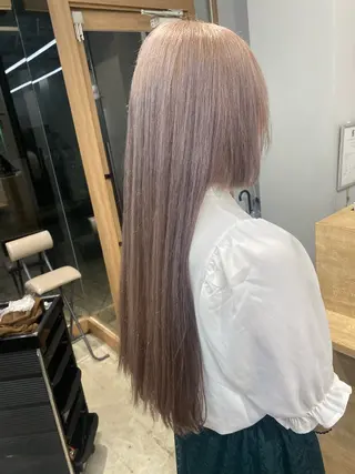 ロング カラー 🐾Libero🐾 柏　KONOMIのヘアスタイル