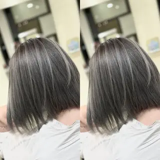 ミディアム Y Uのヘアスタイル
