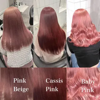 ロング カラー 暗髪🩶ラベンダー/ ブルー/ユウナ🤍のヘアスタイル