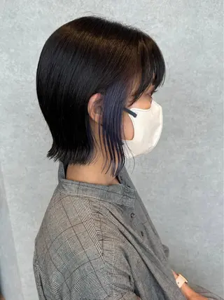 ミディアム カラー 艶カラー 🎀良川琴奈のヘアスタイル