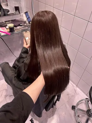 カラー *上品ヘア🤎銀座 技術モデル募集中🥣のヘアスタイル