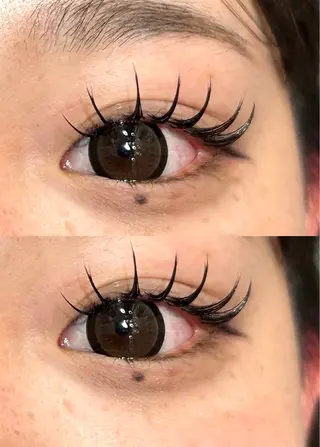 マツエク・マツパ 西林 伶架のヘアスタイル