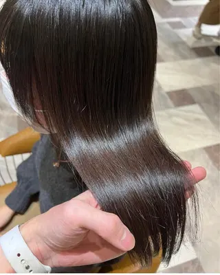 ロング カラー 浅井 寛十朗のヘアスタイル