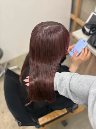 セミロング カラー レイヤー/ヘアセット 🍒中路🍒のヘアスタイル