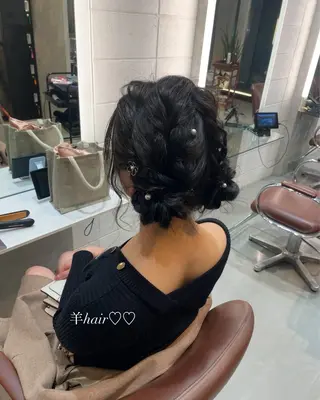 ヘアアレンジ 💗ROSEL／ KUREA💗のヘアスタイル