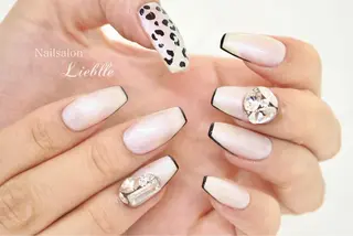 ロング カラー ネイル Nail salon Lieblleのネイルデザイン