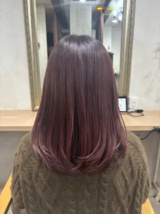 ミディアム 透明感カラー🫧/ naluのヘアスタイル