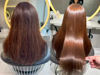 セミロング 谷川が作る熊本1🥇 レイヤーカットのヘアスタイル