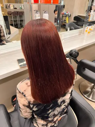 セミロング 💖札幌カラー 指名No.1💖玲奈のヘアスタイル