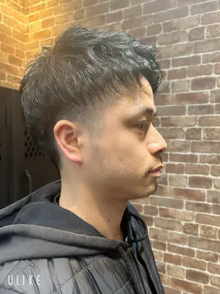 ショート メンズ 久木原 ゆりのヘアスタイル