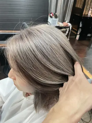 ミディアム 山本 雅由のヘアスタイル