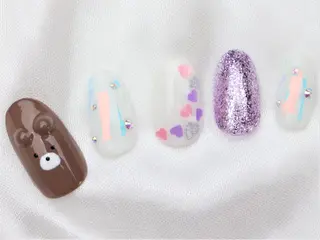 ネイル 西岡 杏のネイルデザイン