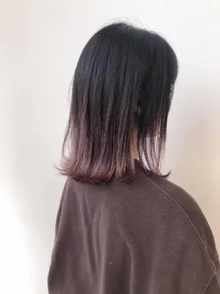 ミディアム カラー siesta by amble luxeのヘアスタイル