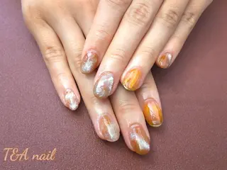 ネイル ミディアム T&A nailのネイルデザイン