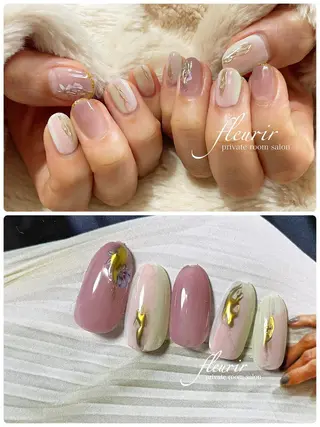 ネイル フルリール 【プライベートサロンのネイルデザイン