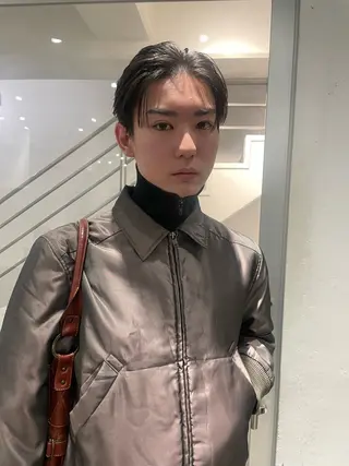 ショート メンズ スパイラルパーマ 🌐hina⭐️のヘアスタイル