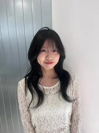 ロング ♡ナチュラルガーリー ♡ベージュ♡RINAのヘアスタイル