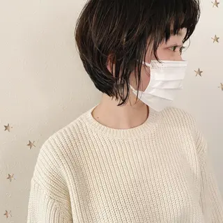 ショート 市川 千夏のヘアスタイル