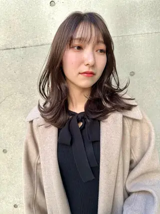 セミロング カラー ✨上品レディーなヘア スタイルへ✨髙木諒也のヘアスタイル