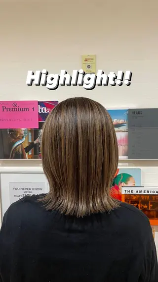 カラー 金森 実海のヘアスタイル