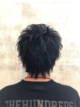 ショート パーマ メンズ 北脇 健治のヘアスタイル