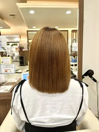 ミディアム 《大人気髪質改善》 プログレス国分寺店のヘアスタイル