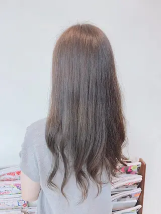 ロング カラー ✂︎レディース のメンズカット屋さんのヘアスタイル