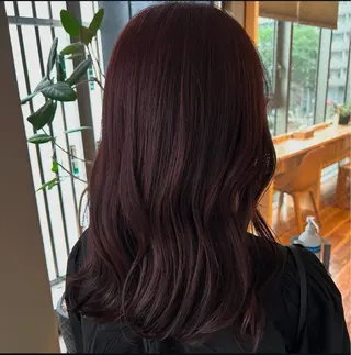 ミディアム カラー nanako /レイヤーカットのヘアスタイル