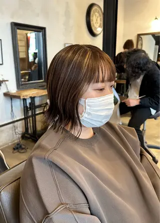 ショート カラー 🦖ノザワ リンカ🦖のヘアスタイル