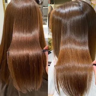 セミロング カラー 梅田中崎町髪質改善 /オキヒロト/エコルのヘアスタイル