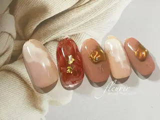 ネイル フルリール 【プライベートサロンのネイルデザイン
