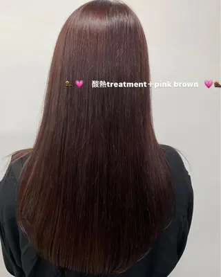 ロング カラー パーマ ヘアアレンジ メンズ キッズ ネイル マツエク・マツパ 透明感カラー・レイヤ ー🎀amika🎀のヘアスタイル