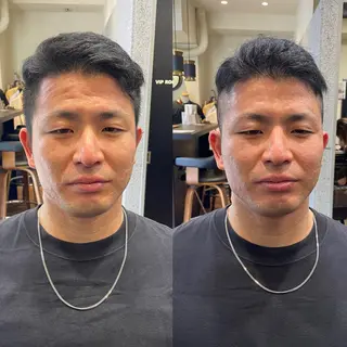 ショート メンズ 💈トレサンパ 💈金山駅✂︎愛実のヘアスタイル
