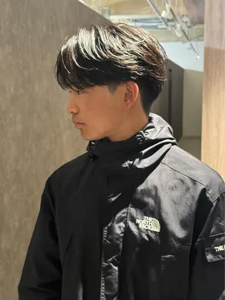 ショート メンズ 金山駅前メンズカット モデル募集 青島永透のヘアスタイル