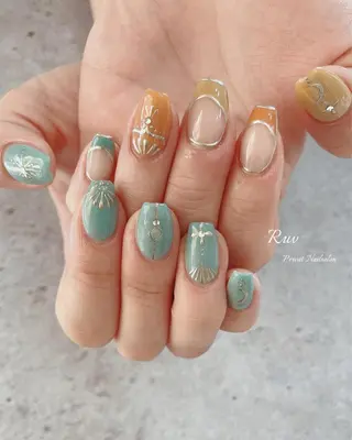 ネイル プライベート ネイルサロン　ルヴのネイルデザイン