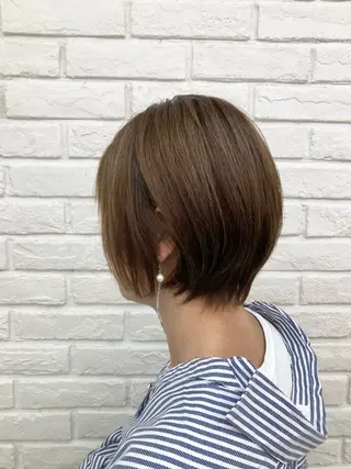 ショート カラー CODE.LINE 静岡伝馬町所属・浦田侑希 CODE.LINEのヘアスタイル