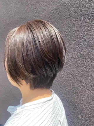 ショート AIRFLOW WITH THE GARDEN所属・横野 朱音のヘアスタイル