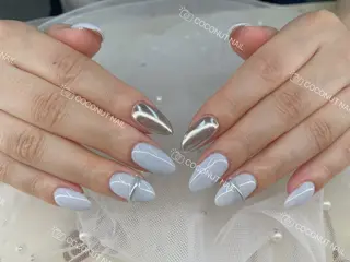 ネイル 神田 ココナッツのネイルデザイン
