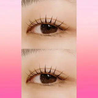 マツエク・マツパ 小笹 奏美のマツエク・マツパデザイン