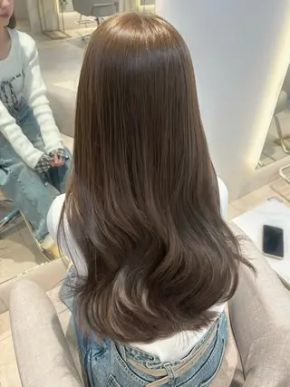 ロング レイヤーカット/ 透明感カラー🤍楓のヘアスタイル