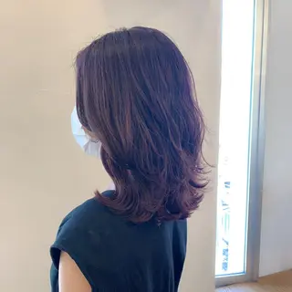 ミディアム TopStylist 板花絵里のヘアスタイル
