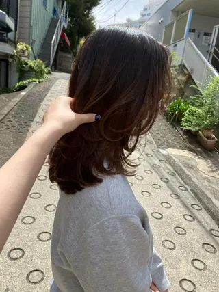 ミディアム 🎀透明感カラー🎀 Yurinoのヘアスタイル