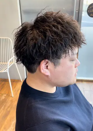 パーマ メンズ 🌟パーマリスト 鈴木雄大🌟のヘアスタイル