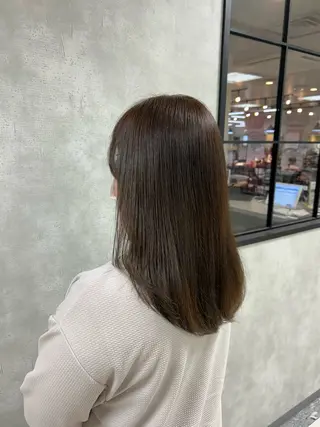 セミロング カラー 🌈半谷 千尋⛅️✨のヘアスタイル