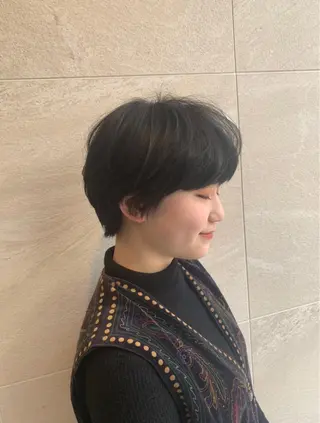 ショート 坪井 彰吾のヘアスタイル
