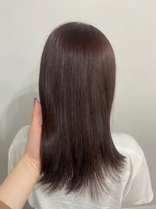 カラー 🍎韓国カラー licoris寛菜のヘアスタイル