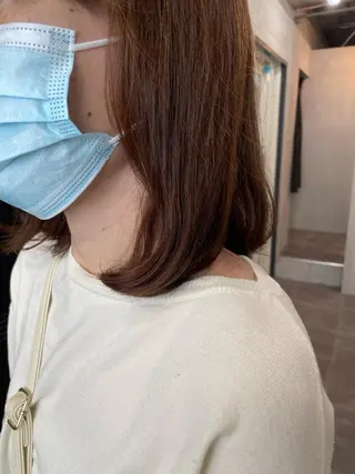 ミディアム パーマ ALLEN hair /まなのヘアスタイル